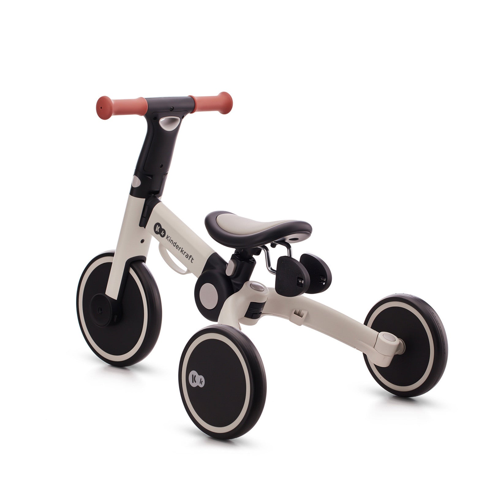 Триколка Kinderkraft 4Trike 3В1 Grey --- BebeMama