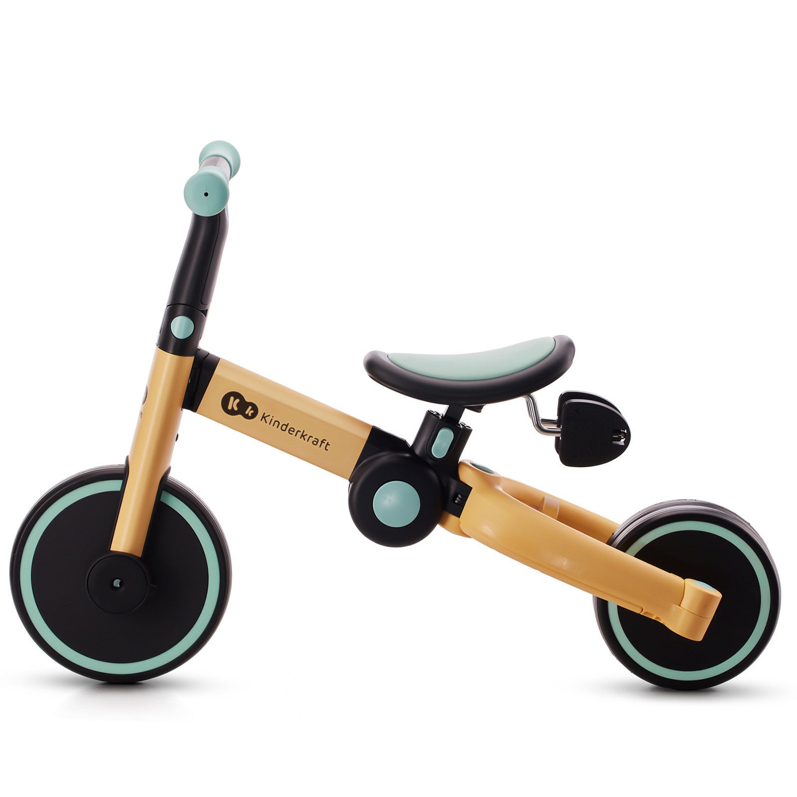 Триколка Kinderkraft 4Trike 3В1 Sunflower Син --- BebeMama
