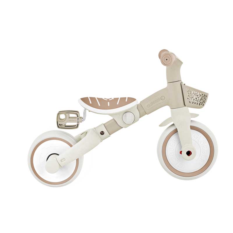 Триколка С Родителски Контрол 3 В 1 Learning Trike Plus Ecologic, Бежова Globber