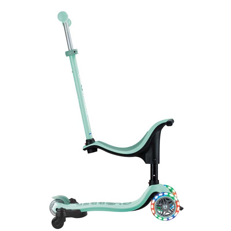 Тротинетка 4 В 1 Globber Go Up Sporty Lights 360° - Ментова