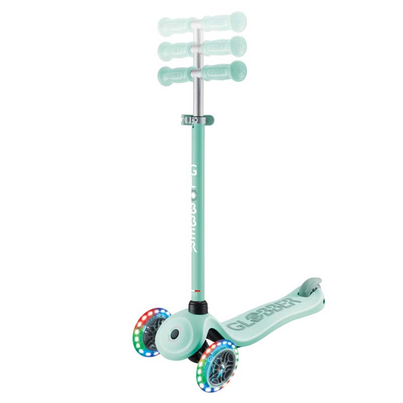 Тротинетка 4 В 1 Globber Go Up Sporty Lights 360° - Ментова