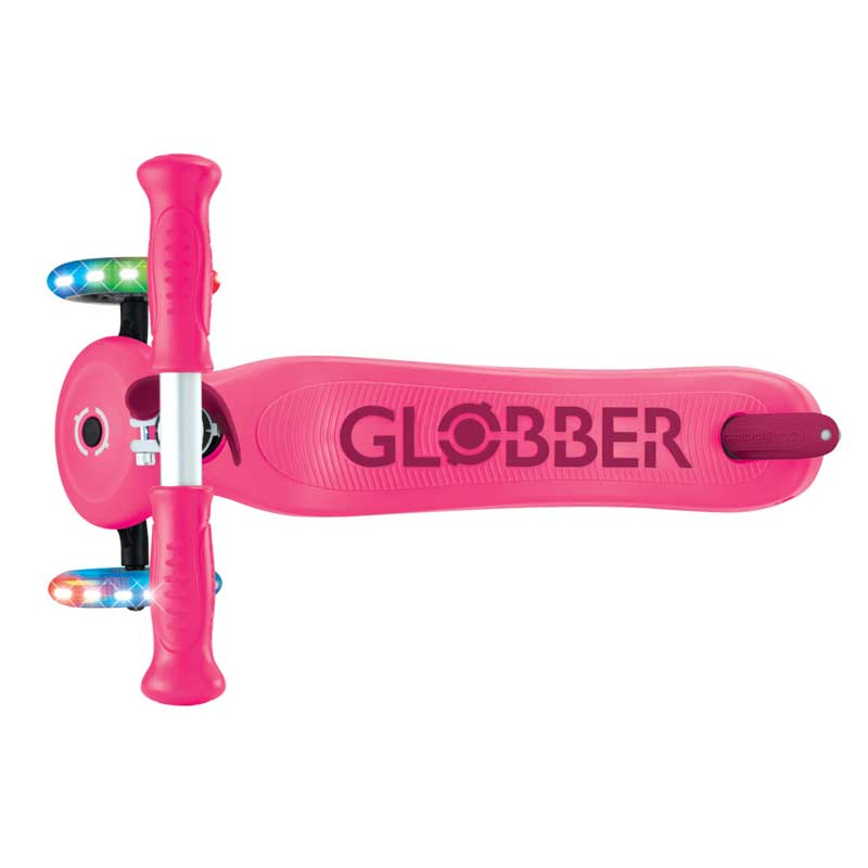 Тротинетка 4 В 1 Globber Go Up Sporty Lights 360° - Розова