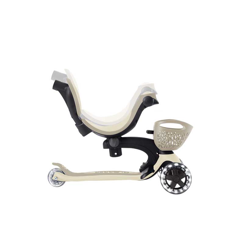 Тротинетка 5 В 1 Baby Learn 360° Flash Lights Бежова Globber