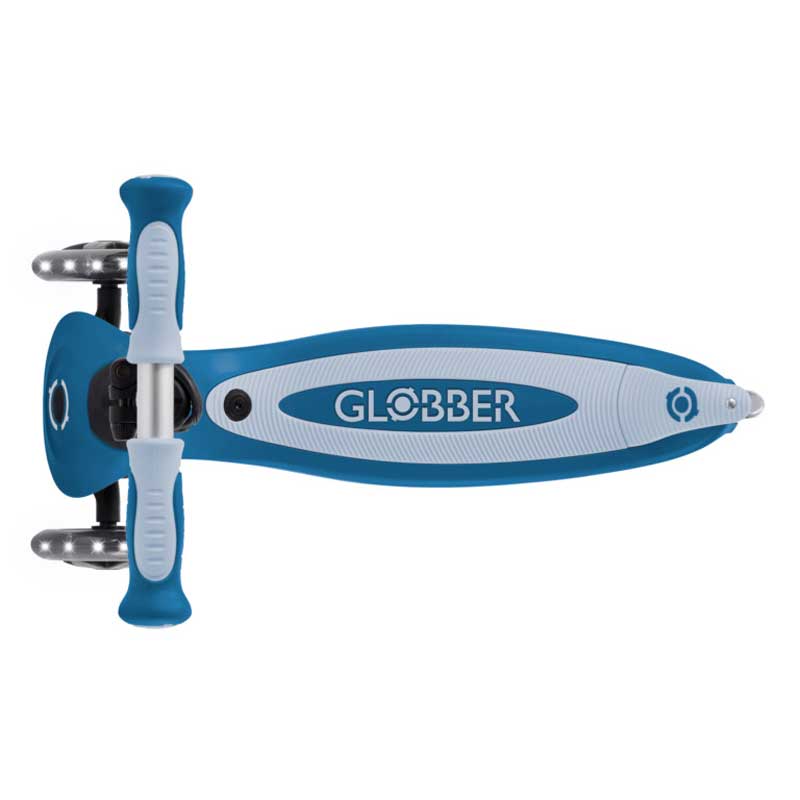 Тротинетка 5 В 1 Globber Go Up Baby Learn 360° Flash Lights, Тъмно Синя