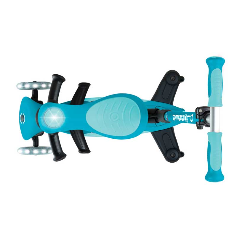 Тротинетка 5 В 1 Globber Go Up Deluxe Lights 360° - Аква