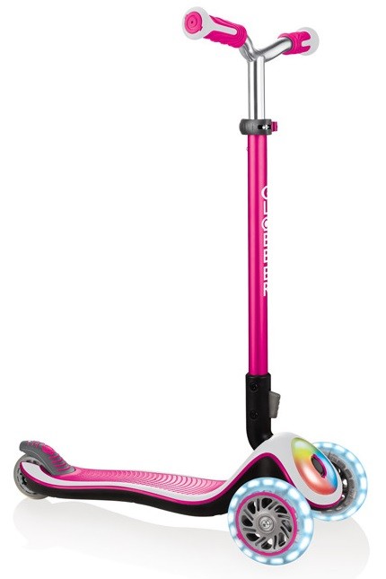 Тротинетка Elite Prime Със Светещи Колела - Розова - Тротинетки - Globber - BebeMama