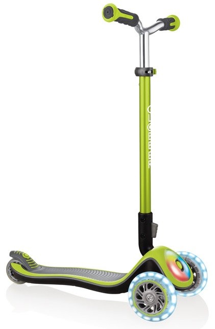 Тротинетка Elite Prime Със Светещи Колела - Зелена - Тротинетки - Globber - BebeMama