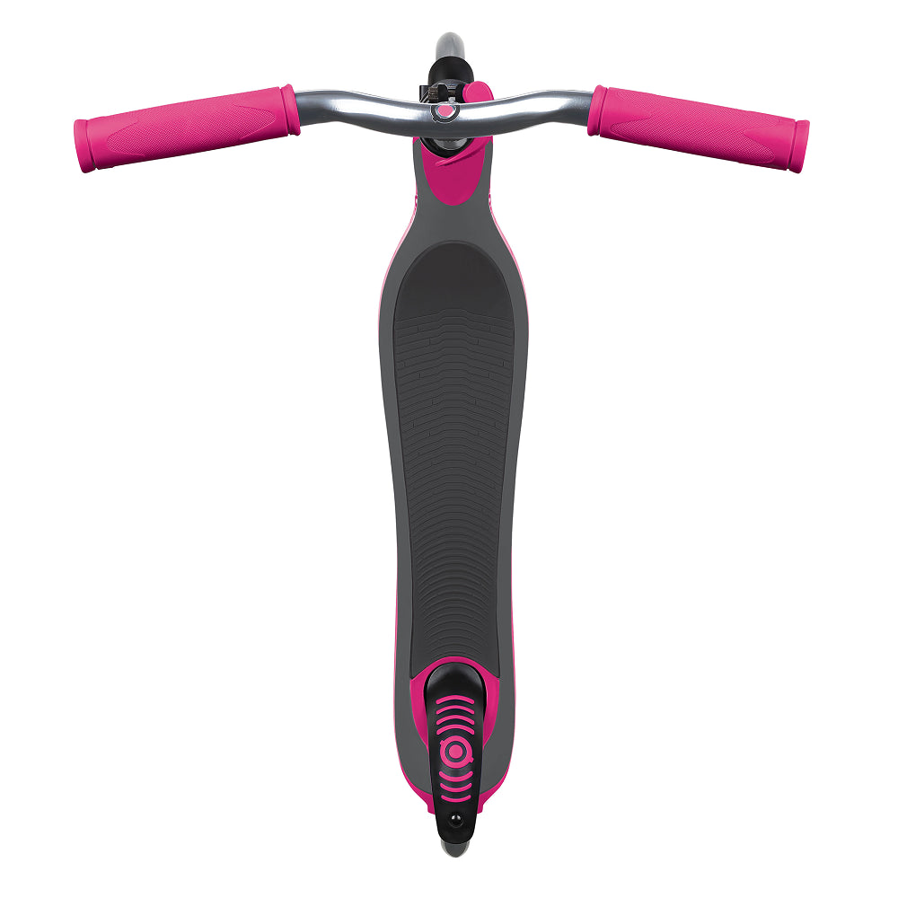 Тротинетка Flow 125 Light С Нова T-Образна Кормилна Рамка - Розова --- BebeMama