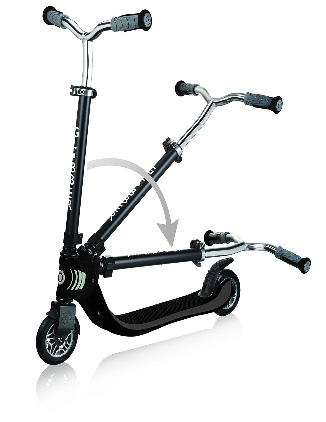 Тротинетка Flow Foldable 125 - Черна --- BebeMama