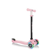 Тротинетка Globber 4 В 1 Със Стабилизатор Go Up Sporty Lights - Пепел От Рози --- BebeMama