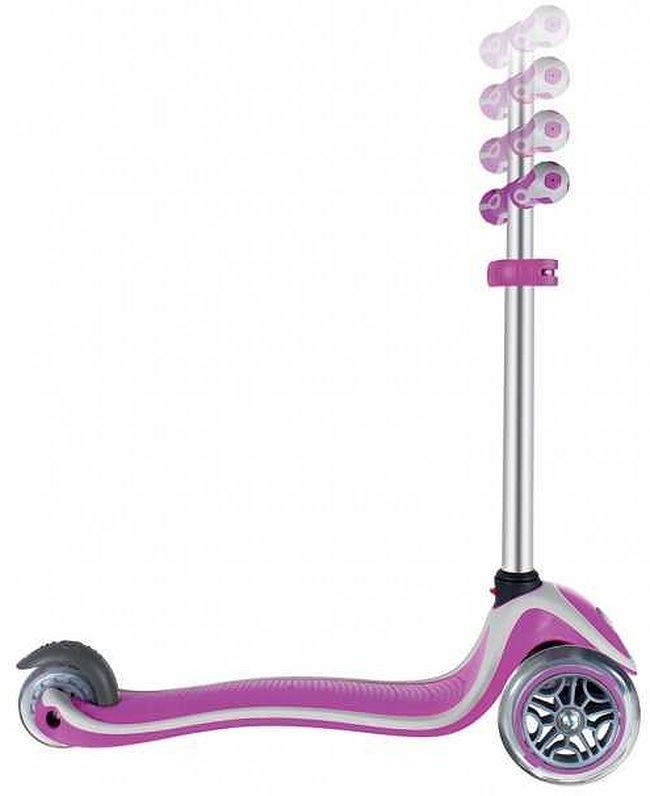Тротинетка My Free За Деца С Регулируема Височина - Пурпурно Розова --- BebeMama