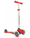 Тротинетка Primo Fantasy Light Със Светещи Гуми - Червена Състезателна Щампа - Тротинетки - Globber - BebeMama