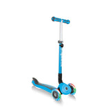 Тротинетка С Родителски Контрол 5 В 1 Go Up Deluxe Lights - Синя --- BebeMama