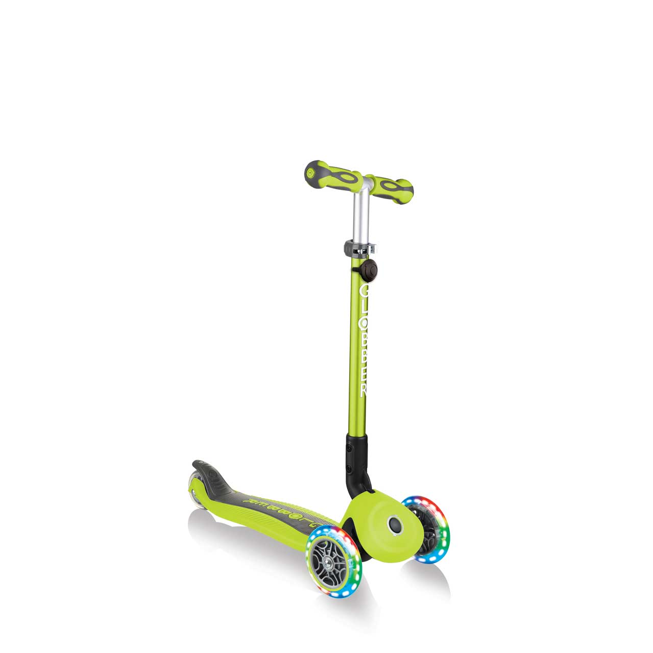 Тротинетка С Родителски Контрол 5 В 1 Go Up Deluxe Lights - Зелена --- BebeMama