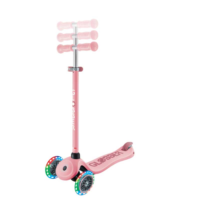 Тротинетка Със Седалка 4 В 1 Globber Go Up Sporty Light - Пастелно Розова