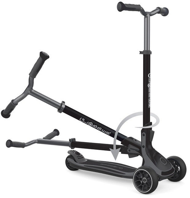 Тротинетка За Деца И Възрастни Globber Ultimum - Черна - Тротинетки - Globber - BebeMama