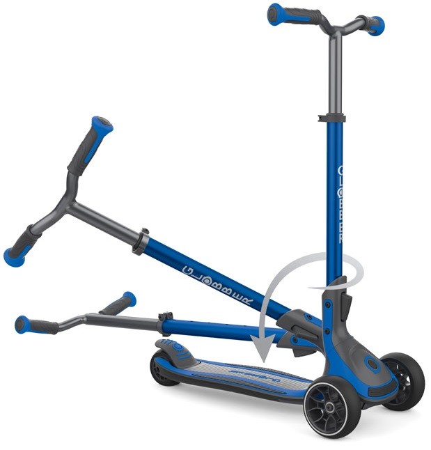 Тротинетка За Деца И Възрастни Globber Ultimum - Тъмно Синя - Тротинетки - Globber - BebeMama