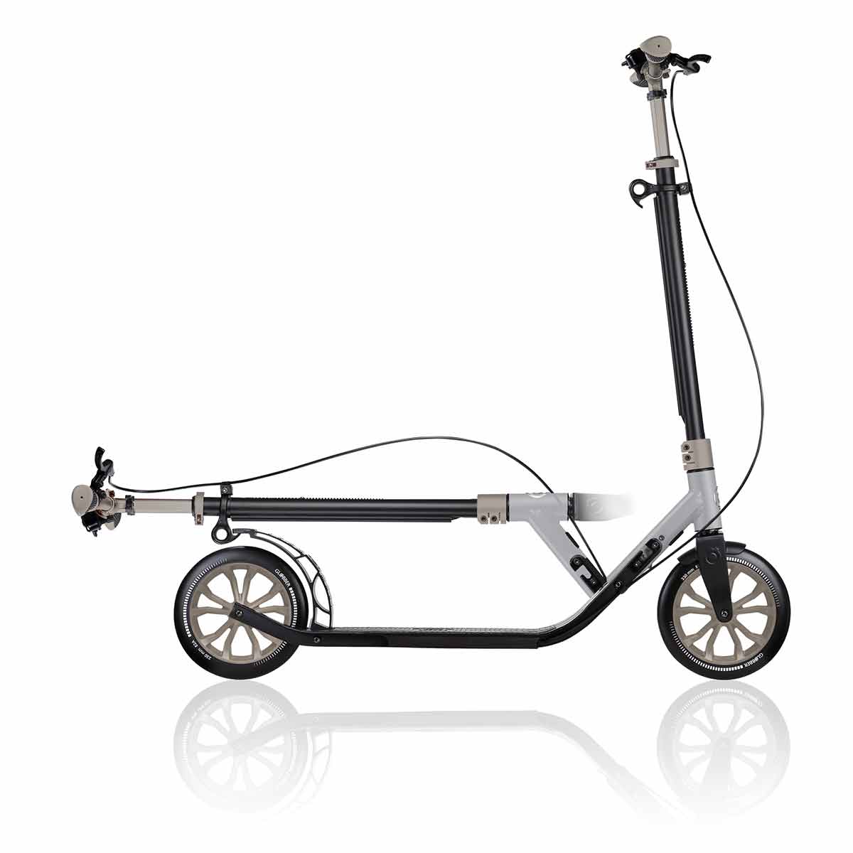 Тротинетка За Тийнейджъри Globber One Nl 230 Ultimate - Сива Сгъваема --- BebeMama