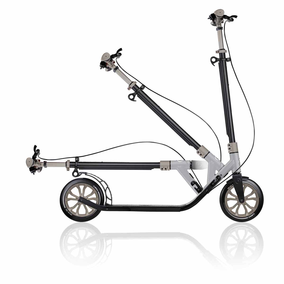 Тротинетка За Тийнейджъри Globber One Nl 230 Ultimate - Сива Сгъваема --- BebeMama