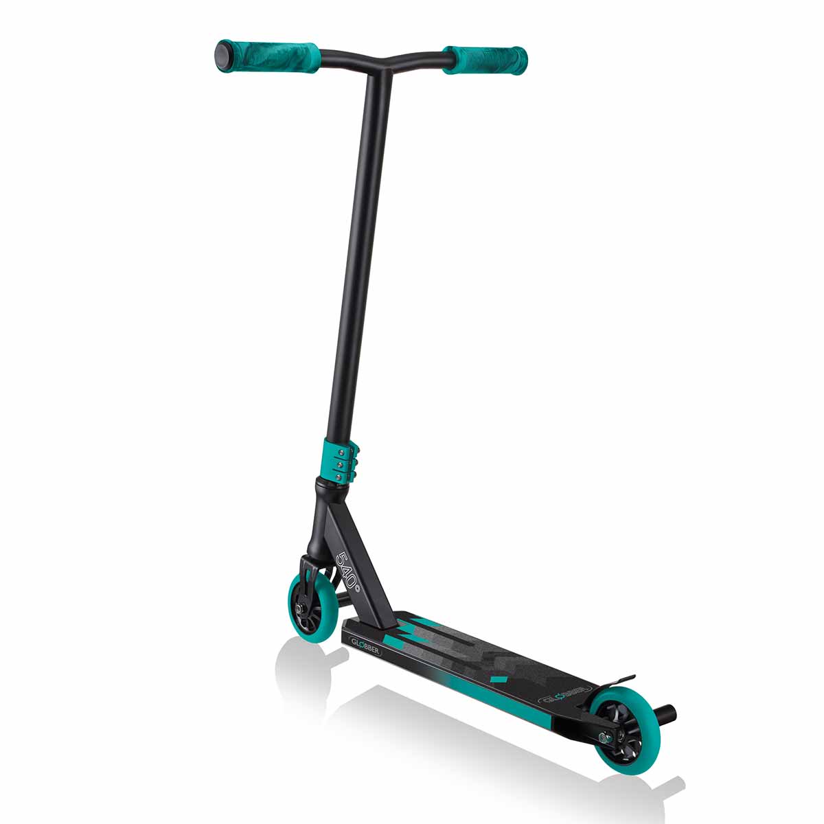 Тротинетка За Трикове Globber Gs 540 - Черна/Тюркоаз --- BebeMama