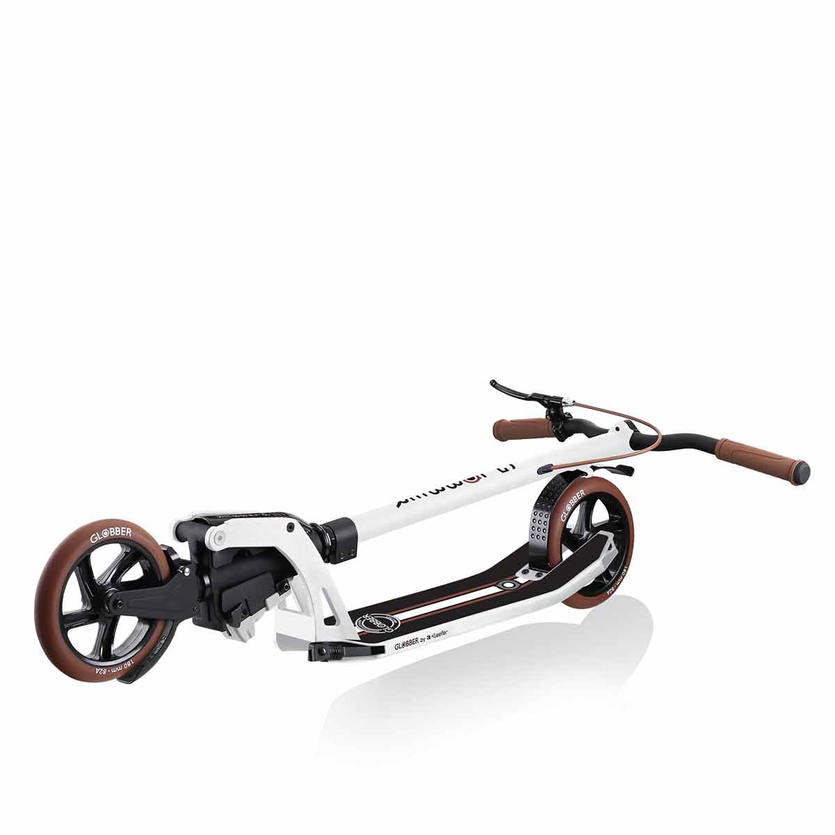 Тротинетка За Възрастни Globber One K 180 Сгъваема Vintage Бял --- BebeMama