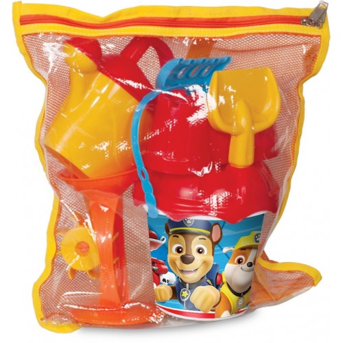 Кофа Раница Пау Патрул С Пълен Пясъчен Комплект Комплект30Х15Х35 - Играчки За Плаж - TheSmileOfYourBaby - BebeMama