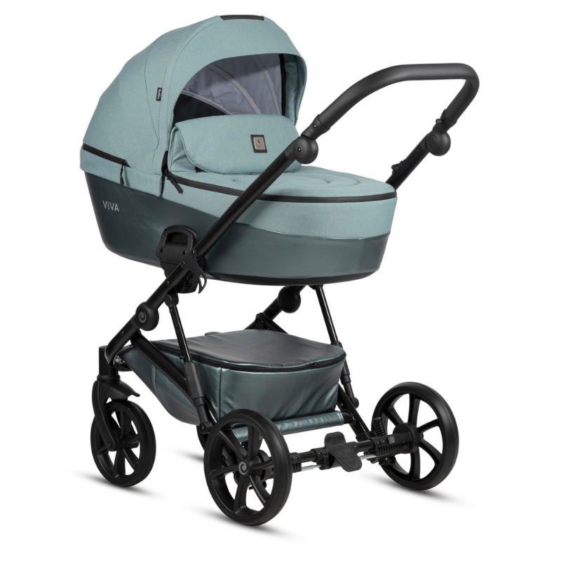 Tutis Viva 5+ Бебешка Количка 2В1 063 Turquoise