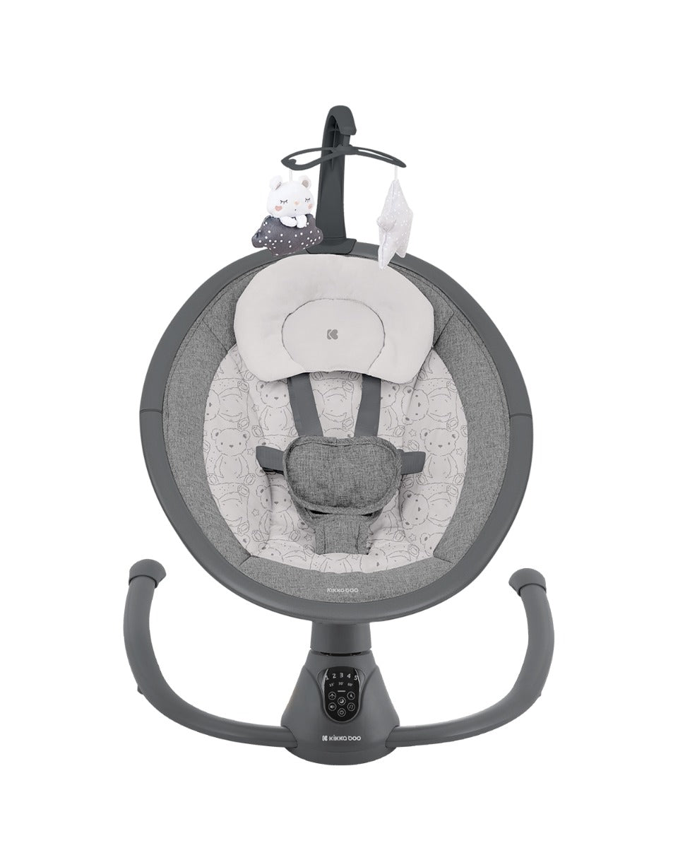 Електрическа Люлка Twiddle Grey 2024 --- BebeMama