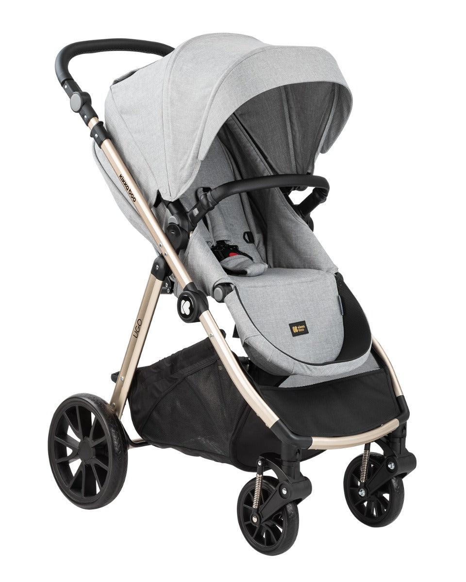 Комбинирана Количка 3В1 Ugo Light Grey Melange