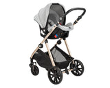 Комбинирана Количка 3В1 Ugo Light Grey Melange