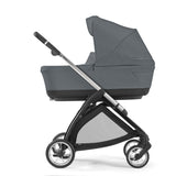 Бебешка Количка 4 В 1 Inglesina System Quattro Electa Darwin Infant Recline - Union Grey/Silver Black --- BebeMama