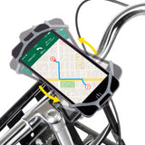 Универсална Стойка За Телефон За Велосипед Dunlop Черна --- BebeMama