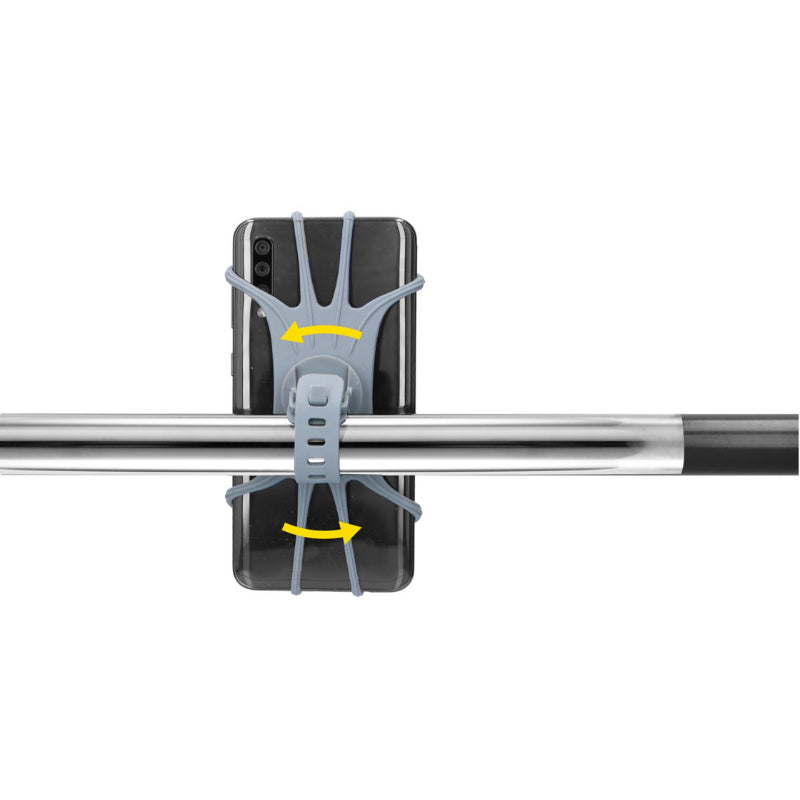 Универсална Стойка За Телефон За Велосипед Dunlop Сива --- BebeMama