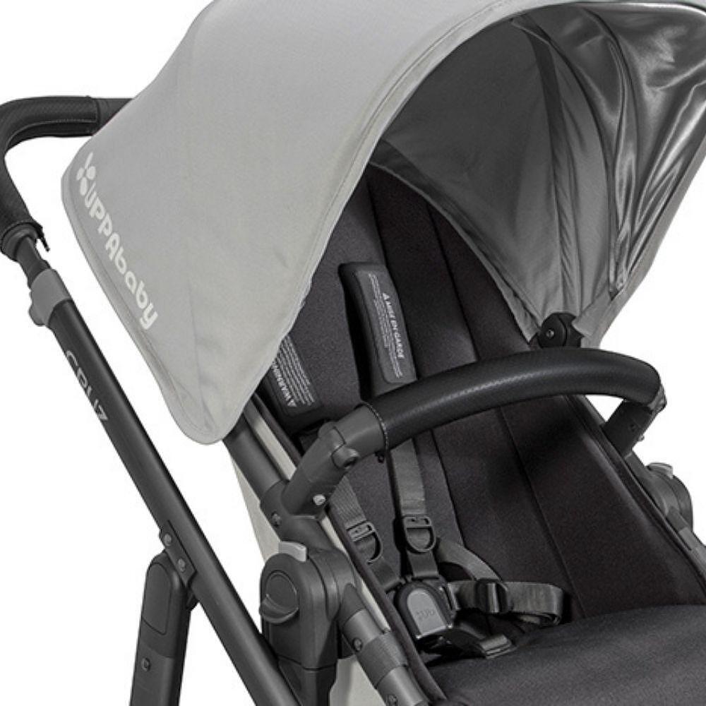 Кожено Покритие За Предпазен Борд За Количка Vista V2 Cruz V2 Black Uppababy