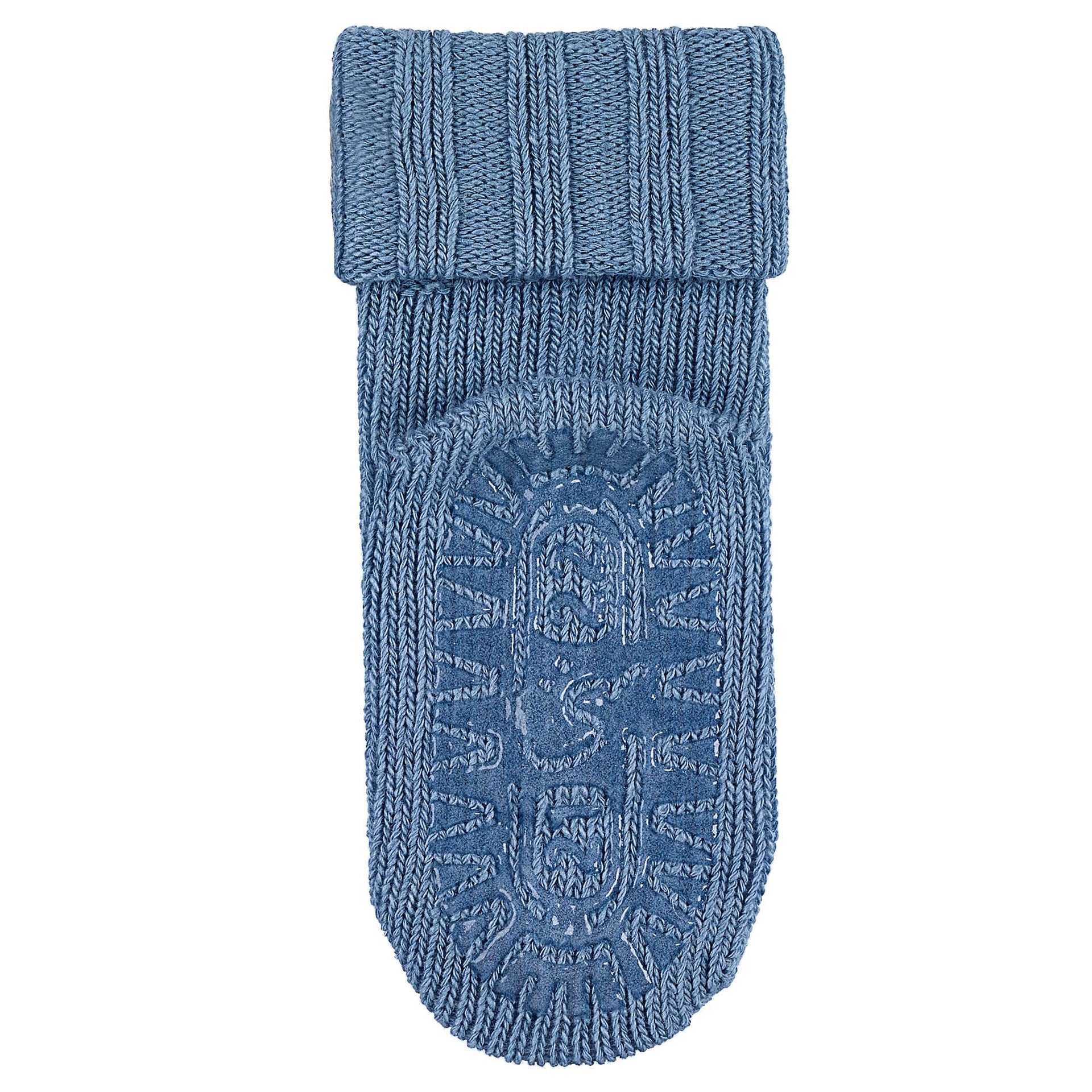 Детски Чорапи С Вълна С Анти Плъзгаща Подметка Сини, 33 34 7 8 Г. Sterntaler