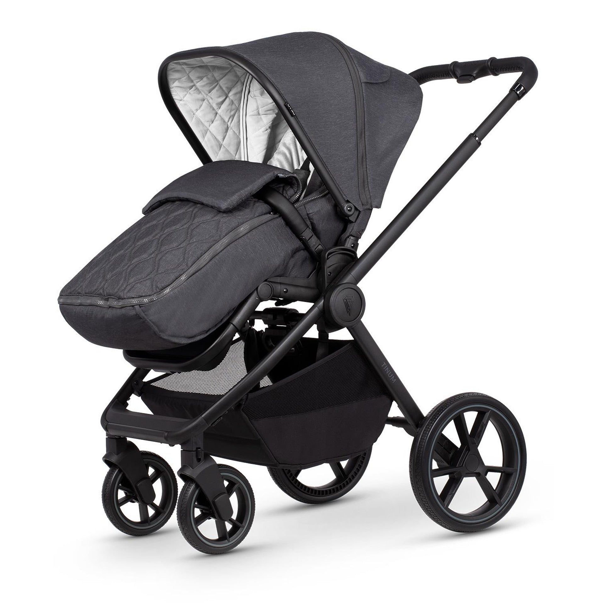 Комбинирана Количка 2 В 1 Tinum Edge Charcoal Venicci