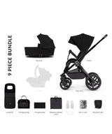 Комбинирана Количка 2 В 1 Upline All Black Venicci