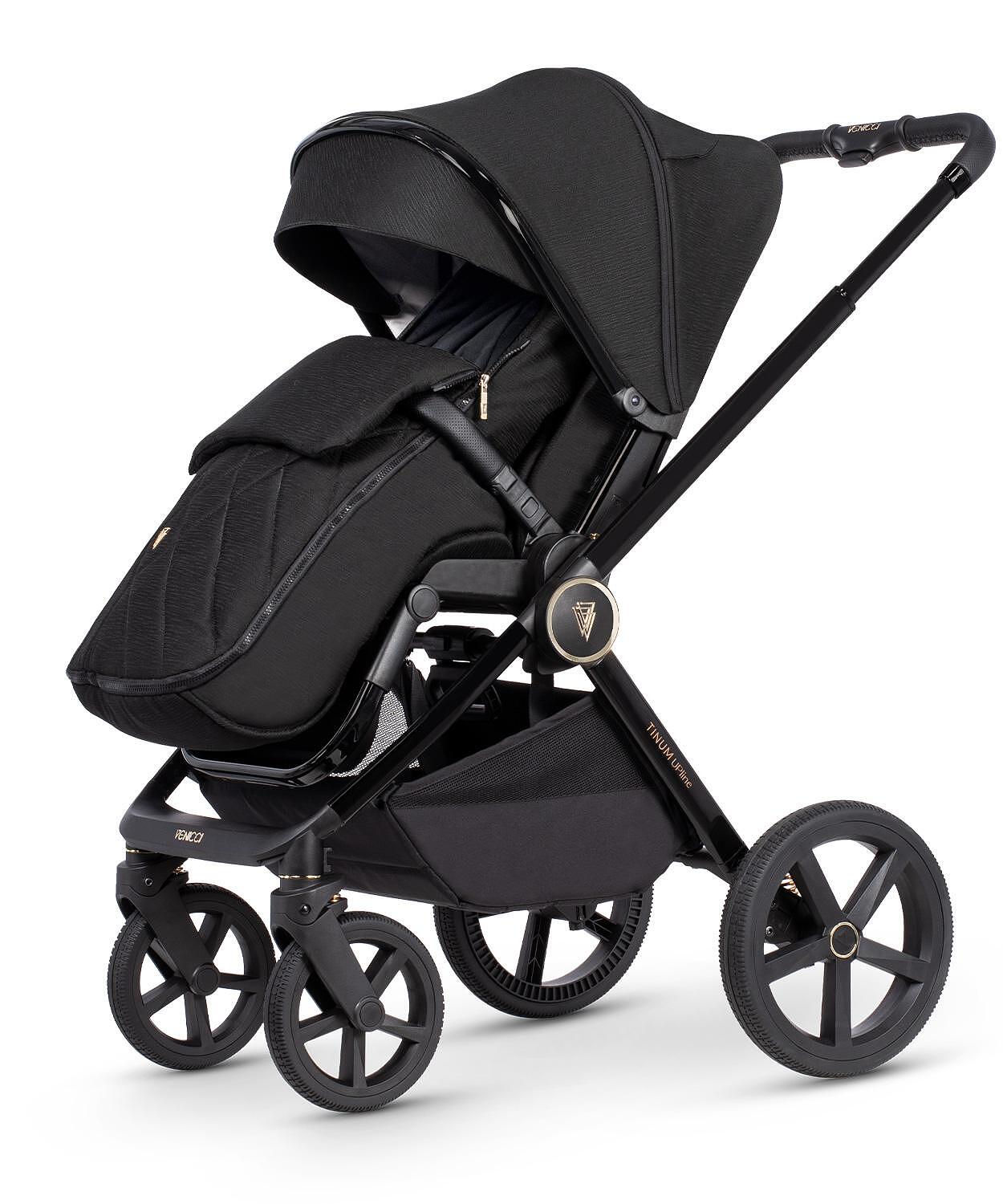 Комбинирана Количка 2 В 1 Upline All Black Venicci