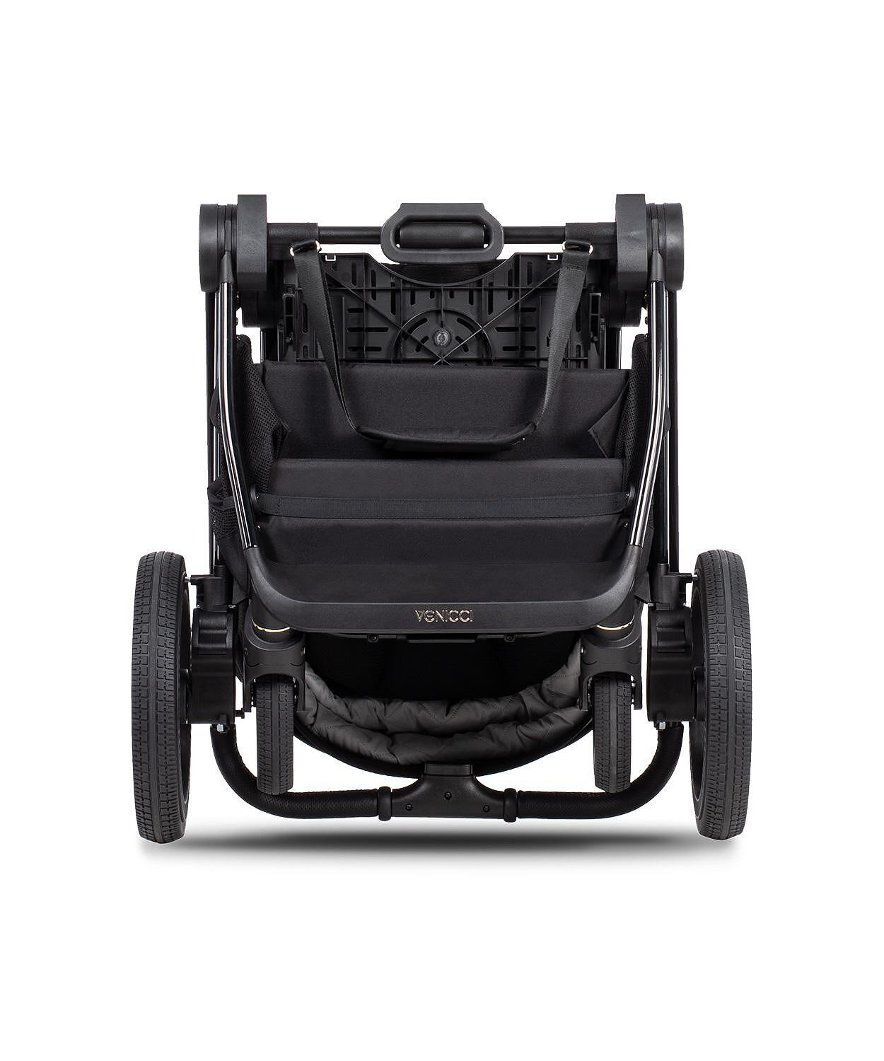Комбинирана Количка 2 В 1 Upline All Black Venicci