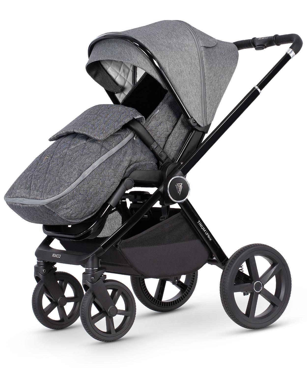Комбинирана Количка 2 В 1 Upline Slate Grey Venicci