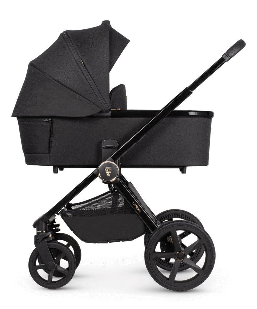Комбинирана Количка 2 В 1 Upline 2 All Black Venicci