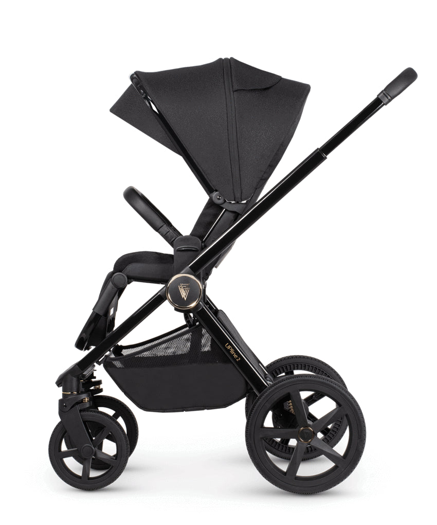 Комбинирана Количка 2 В 1 Upline 2 All Black Venicci