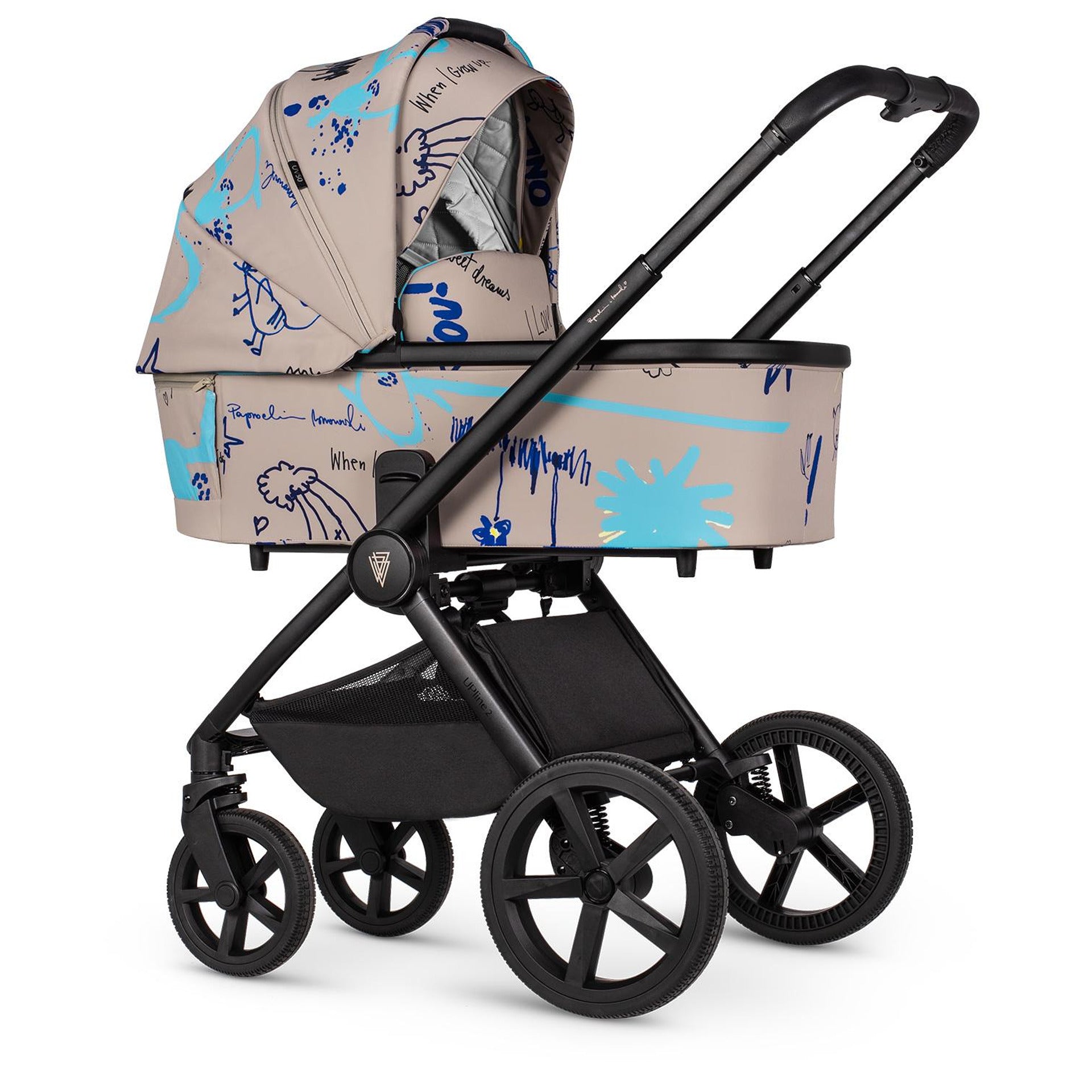 Комбинирана Количка 2 В 1 Upline 2 Pb Draft Beige Venicci