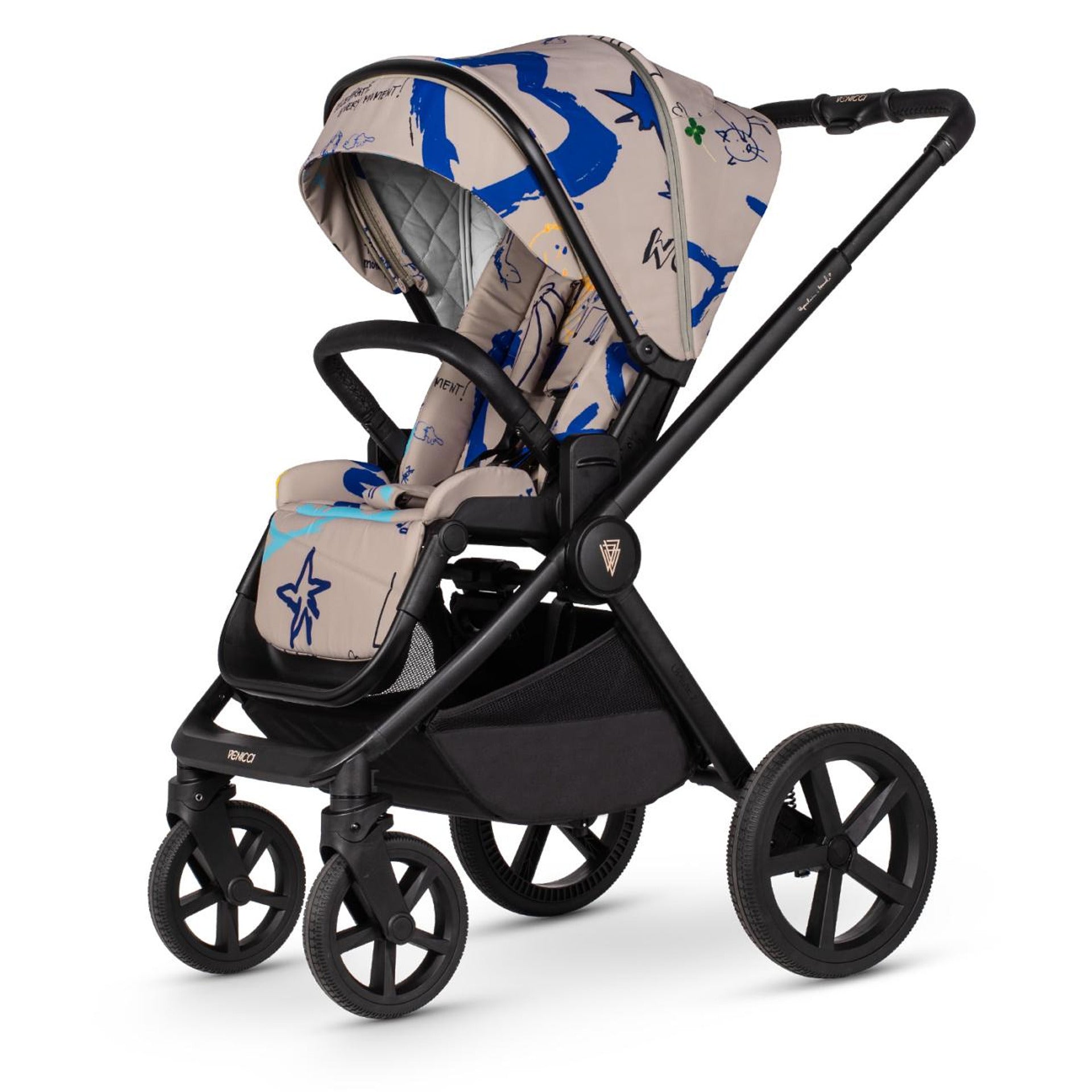 Комбинирана Количка 2 В 1 Upline 2 Pb Draft Beige Venicci