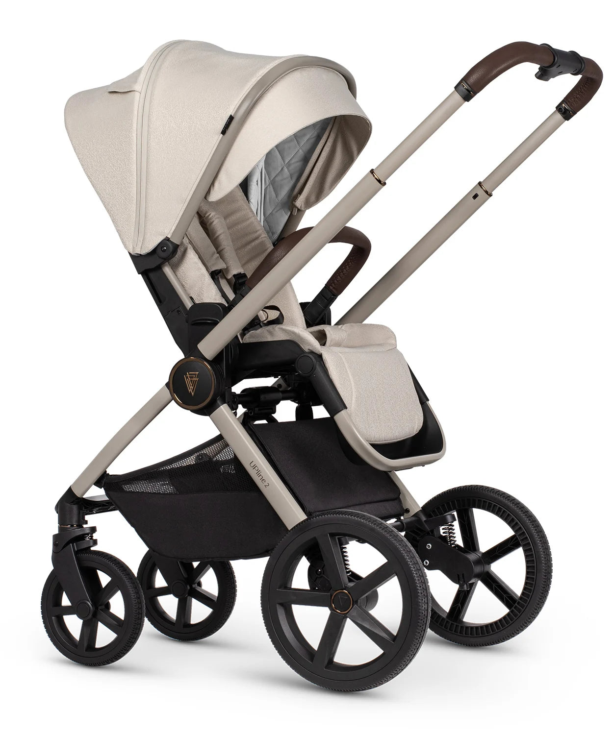 Комбинирана Количка 2 В 1 Upline 2 Stone Beige Venicci