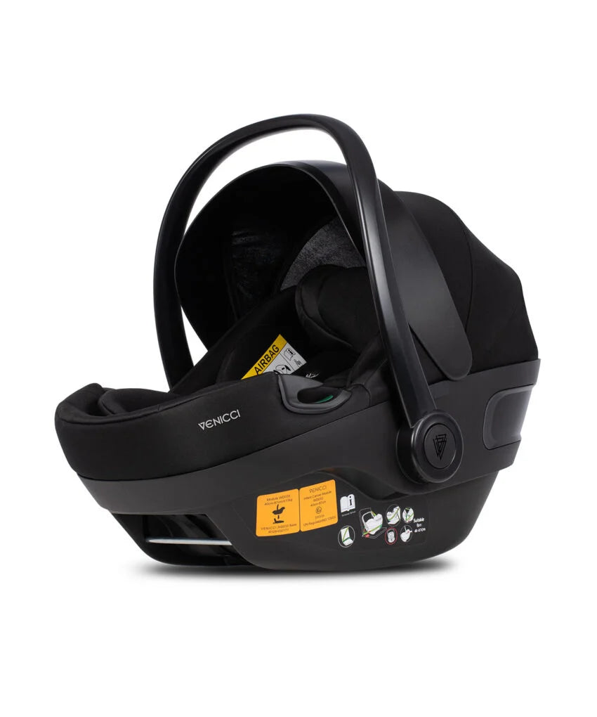 Стол За Кола Engo I Size С База (0 13 Кг.) Black И Адаптори Tinum Edge Venicci