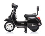Акумулаторен Мотор Licensed Vespa Px150 Black + Батерия 6V4.5Ah