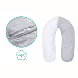 Fillikid Възглавница За Бременност И Кърмене С Памучен Калъф - 190 См - Safari