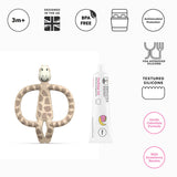 Matchstick Monkey Чесалка С Апликатор И Гел За Никнещи Зъбки -Giraffe Gigi