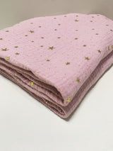 Комплект 2 Бр Бебешки Пелени Baby Dream 80 100см Фин Муселин Old Rosa Galix